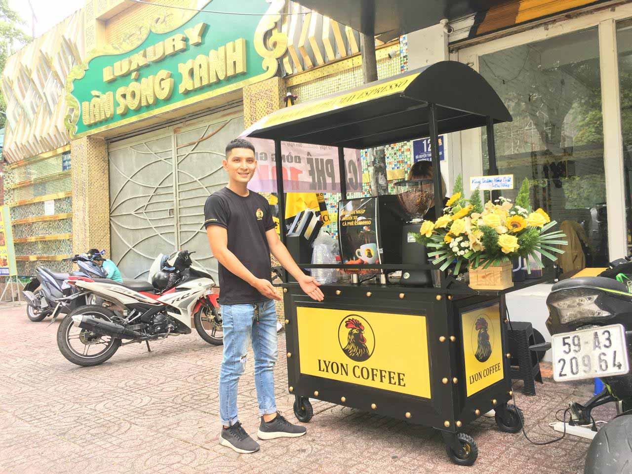 Cà phê sạch Hương Long Nhượng quyền thương hiệu